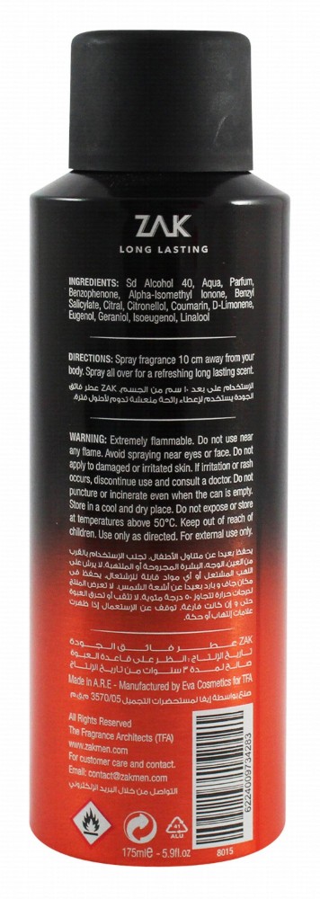 Zak Rebel Eau de Toilette