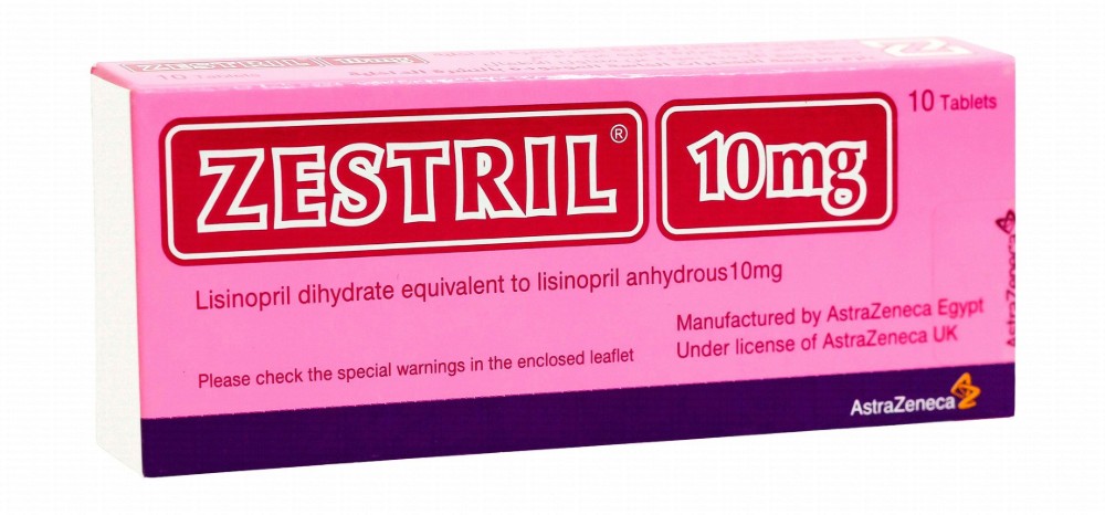 Zestril 10mg Lisinopril Dihydrate