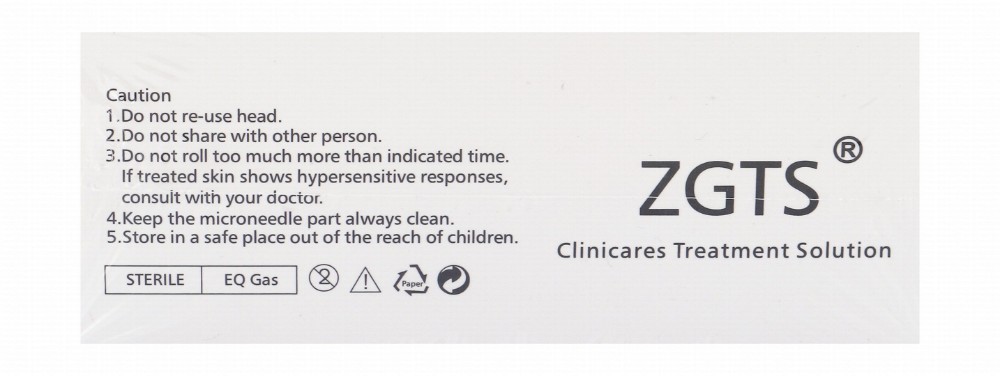 ZGTS Derma Roller with 1mm Needles