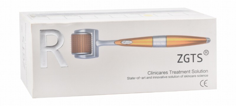 ZGTS Sterile Gold Derma Roller with 1.50mm Needles