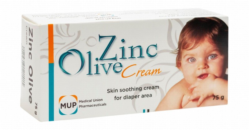 Zinc Olive Skin Soothing Diaper Cream