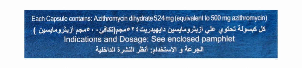 Zisrocin 500mg Azithromycin