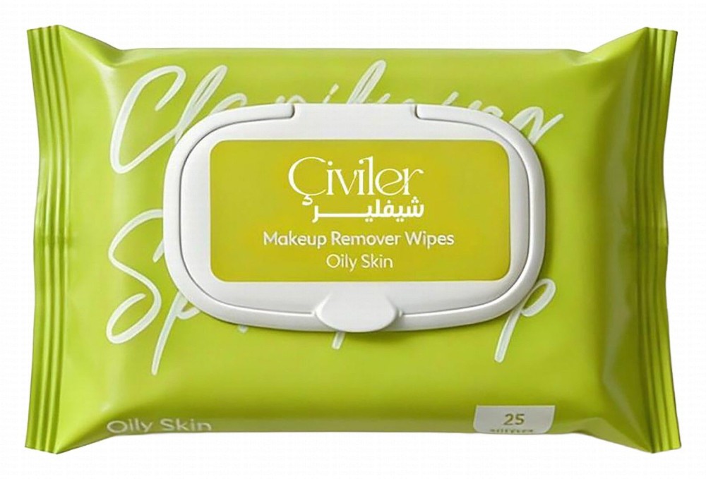 Çiviler Makeup Remover Wipes for Oily Skin