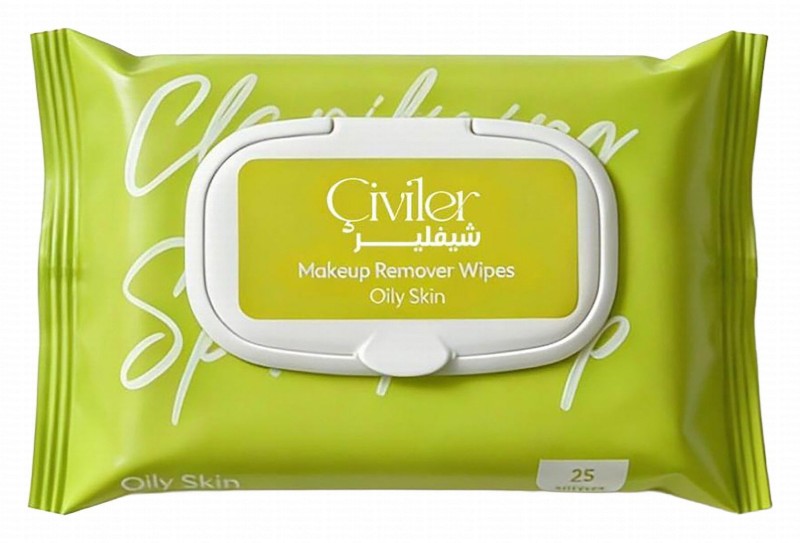 Çiviler Makeup Remover Wipes for Oily Skin