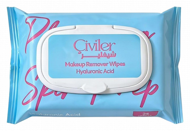 Çiviler Makeup Remover Wipes with Hyaluronic Acid